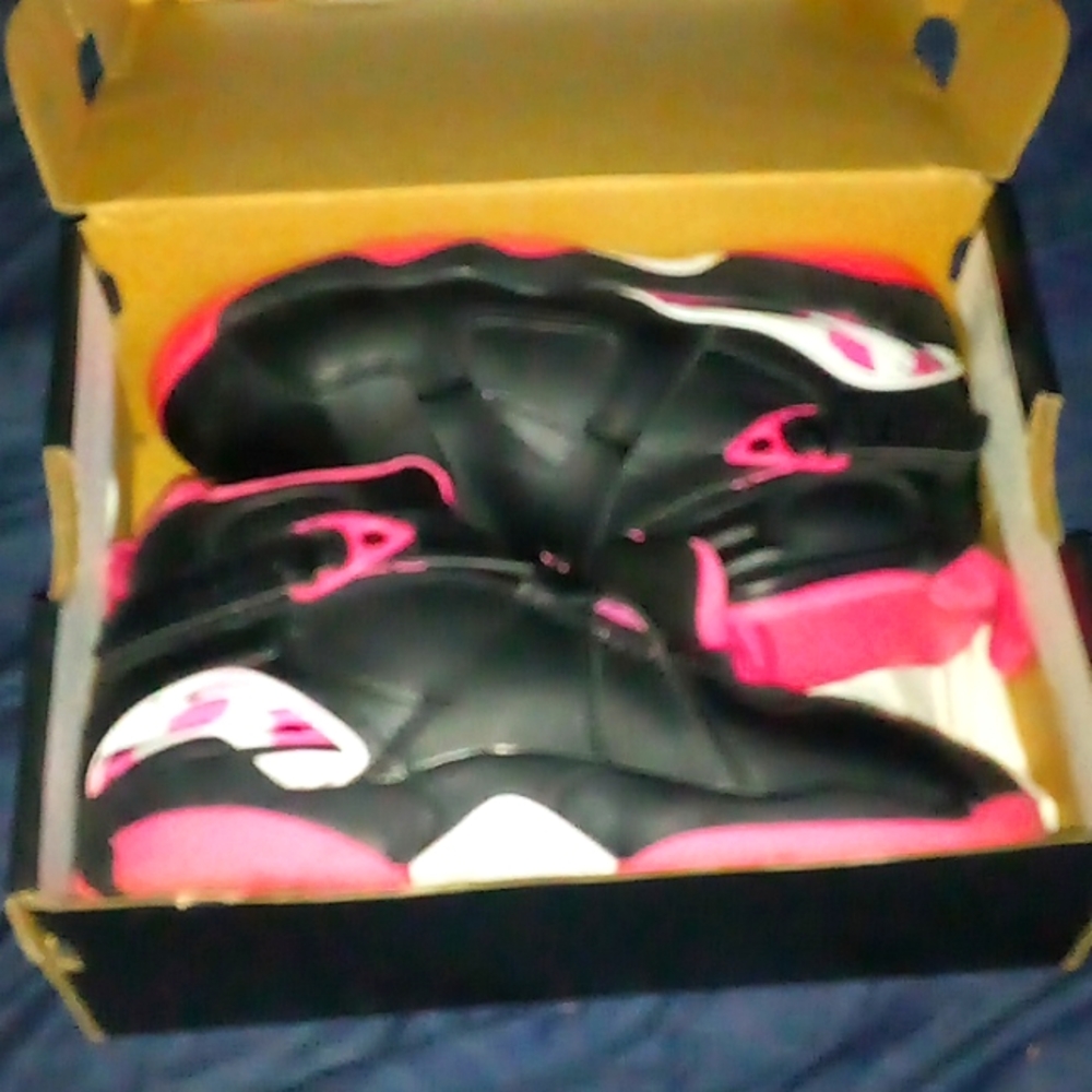 Pink and black Jordan